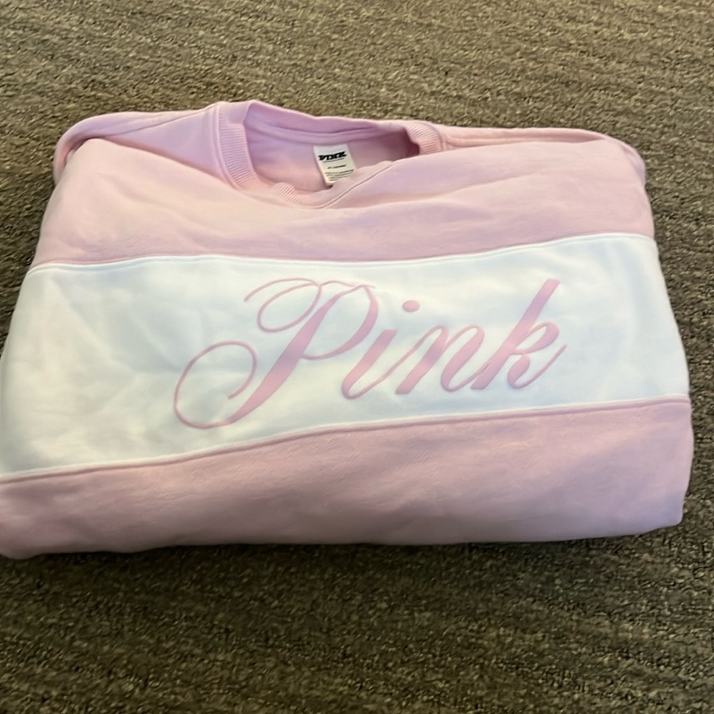 Pink Victoria’s Secret sweater